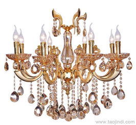 廠家直銷歐式客廳水晶吊燈 鋅合金蠟燭燈飾打造奢華別墅工程燈具指南